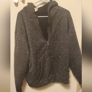 Men's Static Zip Hoodie Fleece Jacket